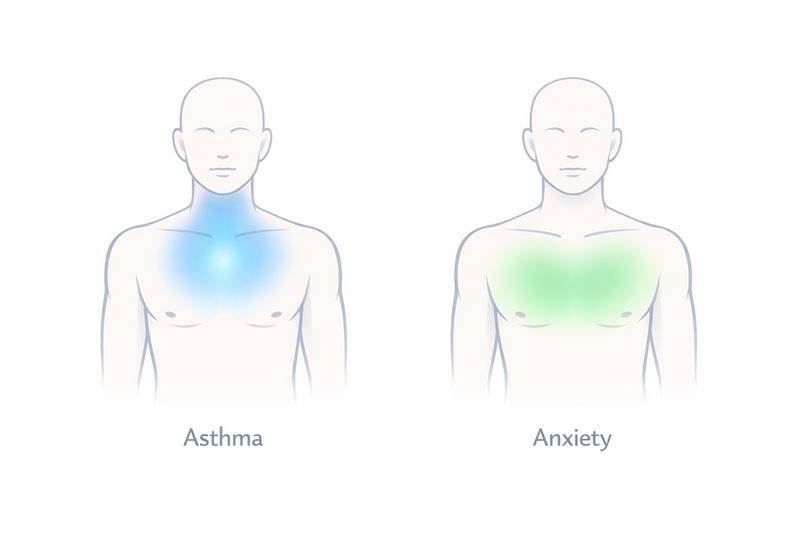 Asthma vs Anxiety