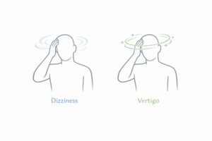 Dizzines vs Vertigo