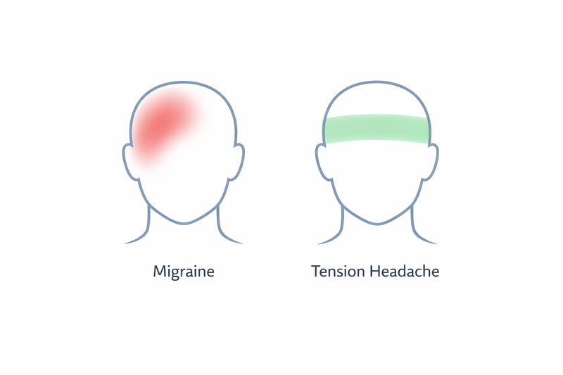 Migraine vs Tension Headache